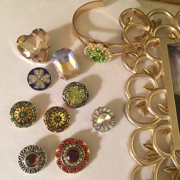 NEW 18mm Gold Ginger Snap Bracelet w/10 Snaps!💖 - Picture 3 of 8